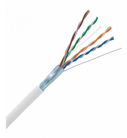 Kábel Cat5E F/UTP fali  PVC 305m fehér KECCTVS25-Eca-RLX KELine [18504]