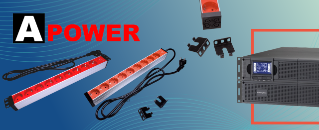 APower piros elosztósáv webáruházunkban!