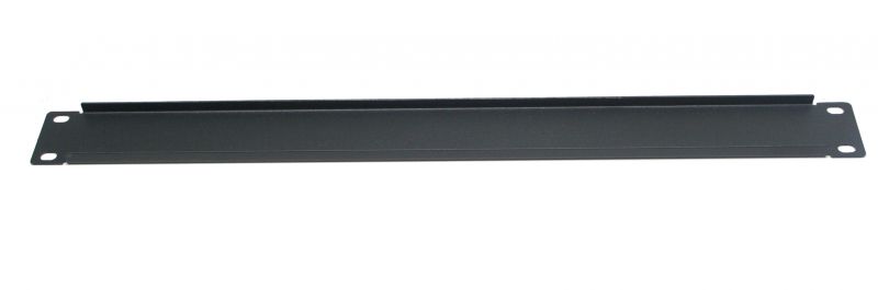 Rack takaró panel 19" 1U fekete OEM *[13363]