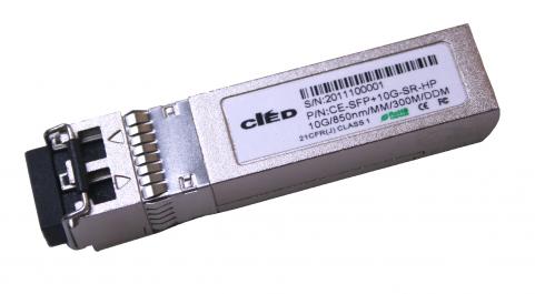 SFP+ modul MM 10G 0,3km LC dlx 850nm DDM HP (CE-SFP+10G-SR) CRD [16628]