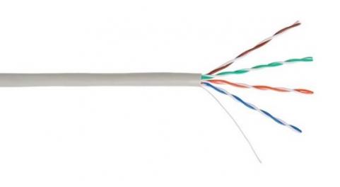 Kábel Cat5E  UTP fali  PVC 305m szürke NKL 4100A-GY Nikolan [17739]