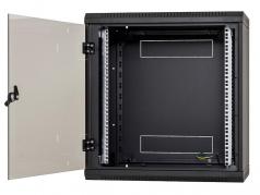 Rack szekrény  9U fali 19" fekete RBA-09-AS4-BAY-A1 Triton