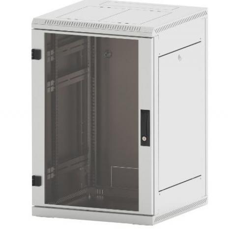 Rack szekrény 15U álló 19"  szürke RMA-15-A86-CAY-N1 Triton [18627]