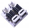 Fali aljzat 2port RJ45 CAT5E FTP OEM [18766]-c