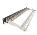 Patch panel Cat5E SFTP 24p rack 19" 1U KEP-C5E-S-TL KELine [18858]-a