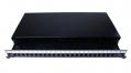 Patch panel opt. Üres 24p (24xSCslx/LCdlx) rack 19" 1U fiókos OEM [18995]-a