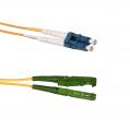 Patch kábel SM 9/125 E2000/APC < > LC/UPC DLX  10m OptiC [19001]-a