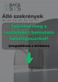 Rack szekrény 18U álló 19" 800x 800 fekete üveg a. RackSys [19193]-a