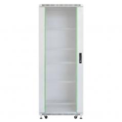 Rack szekrény 32U álló 19" 600x 800 szürke üveg a. RackSys [19220]