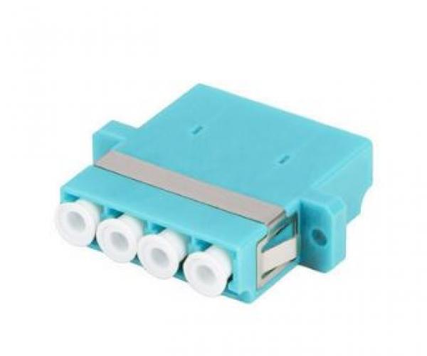 Opt. adapter MM OM3 LC/PC - LC/PC Quad OptiC [20256]