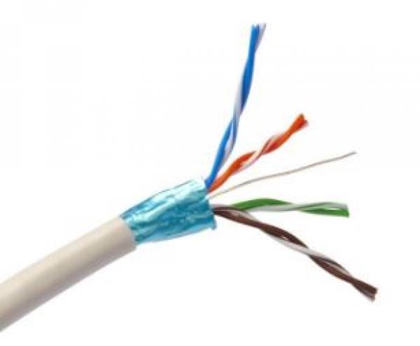 Kábel Cat5E F/UTP fali LSZH 305m  szürke R300316 R&M [20267]