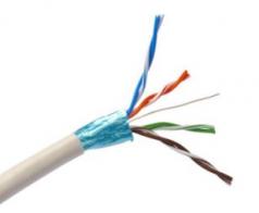 Kábel Cat5E F/UTP fali LSZH 305m  szürke R300316 R&M [20267]