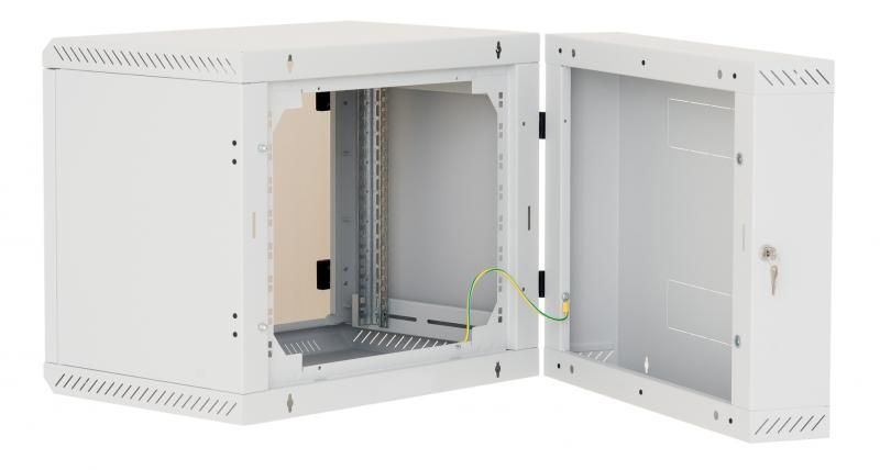 Rack szekrény  9U fali 19"  szürke 2 részes RBA-09-AD5-CAY-A1 Triton